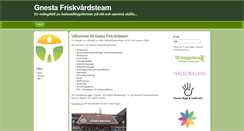 Desktop Screenshot of gnestafriskvardsteam.se